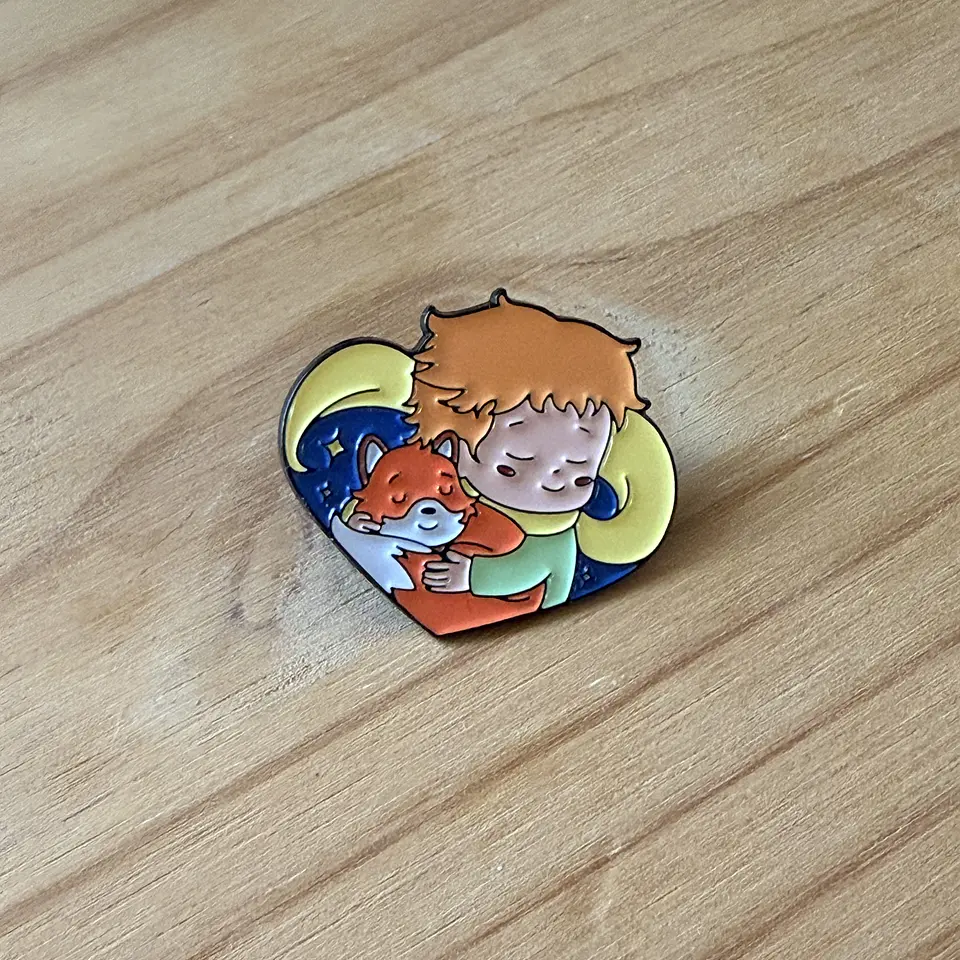 Pin Metálico Principito Abrazo 1