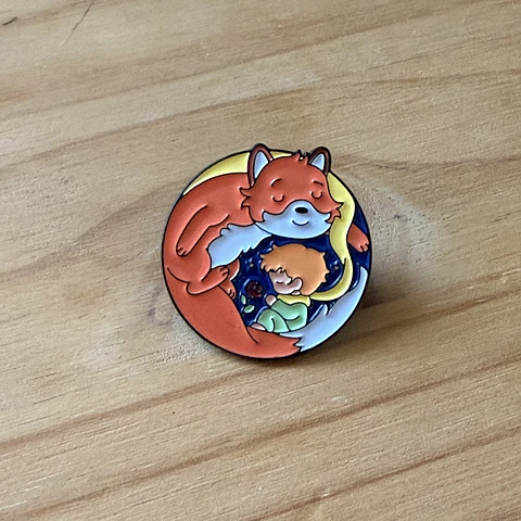 Pin Metálico Zorro Principito 