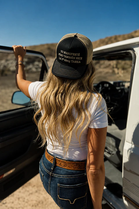 Gorra Trucker “Yo Manifesté, Pero También Hice la F*ckng Tarea”