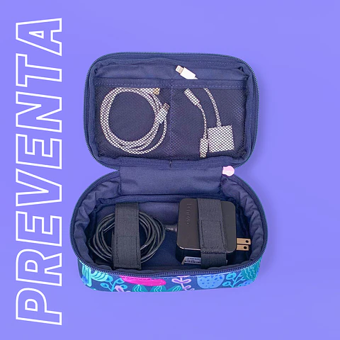 Organizador de Cables Pro Cactus Morado
