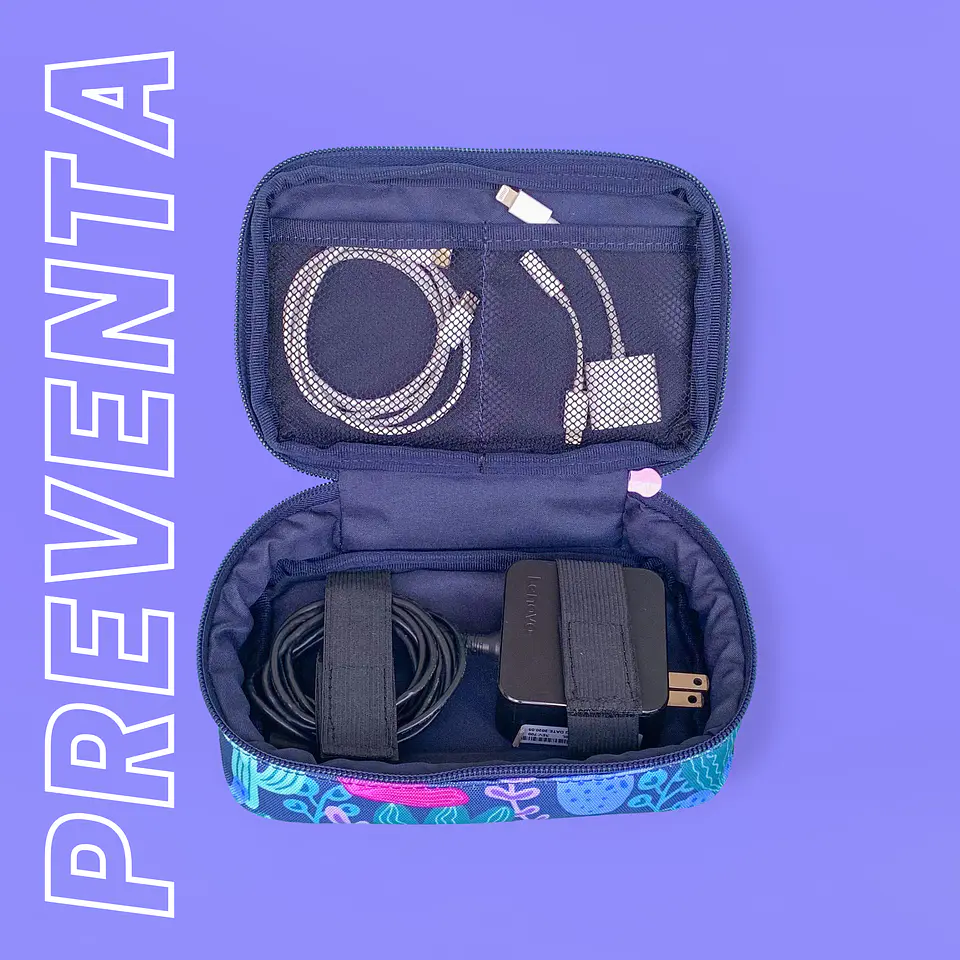 Organizador de Cables Pro Cactus Morado 1