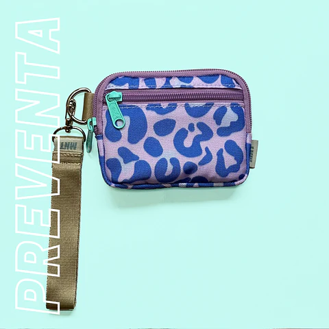 Iris Wallet Leopardo Lila