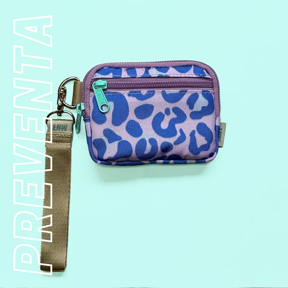 Iris Wallet Leopardo Lila 1