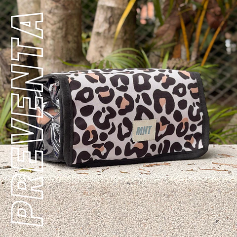 Organizador Triángulo Nude Leopard