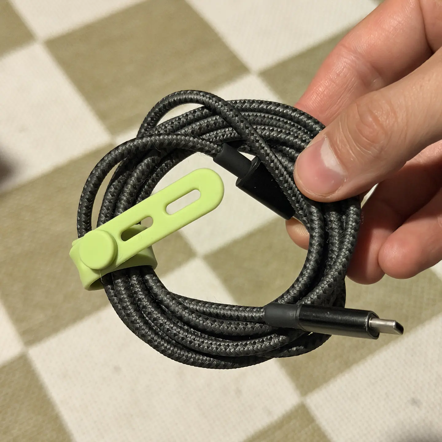 Sujetadores para Cables de Silicona verde 1