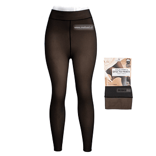 Calza Térmica Efecto Panty con Forro de Polar Suave