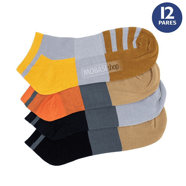x12 Calcetín Tobilleras Bambú - Sin Costura 3
