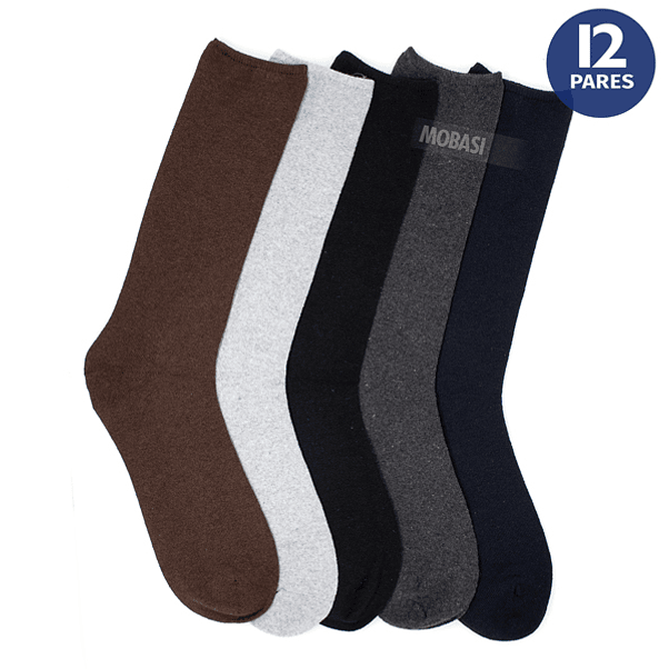 x12 Calcetines Polycotton Diabético - Sin costura  3