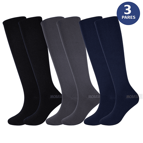 X3 Calcetín Compresión Graduada Stándar - Várices