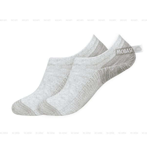 x6 Calcetín Tobilleras Super Invisible Algodón +COBRE - Sin costura 5