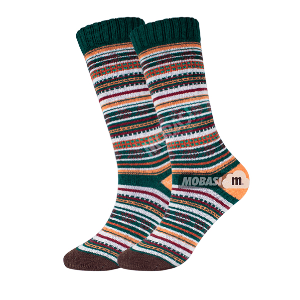 X6 Calcetín Invierno Lana Térmicos Grueso Sin Costura - Mujer 3