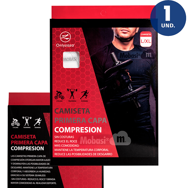Camiseta Microfibra Primera Capa Compresión Sin Costura 4