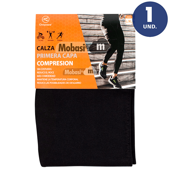 Calza Deportiva Microfibra Primera Capa Compresión Sin Costura 2