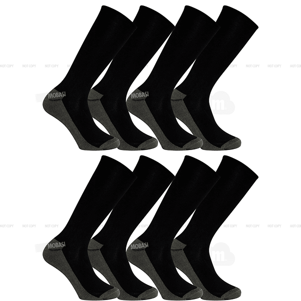 x4 Calcetín Bambú +COBRE Ejecutivo - Sin costura 4