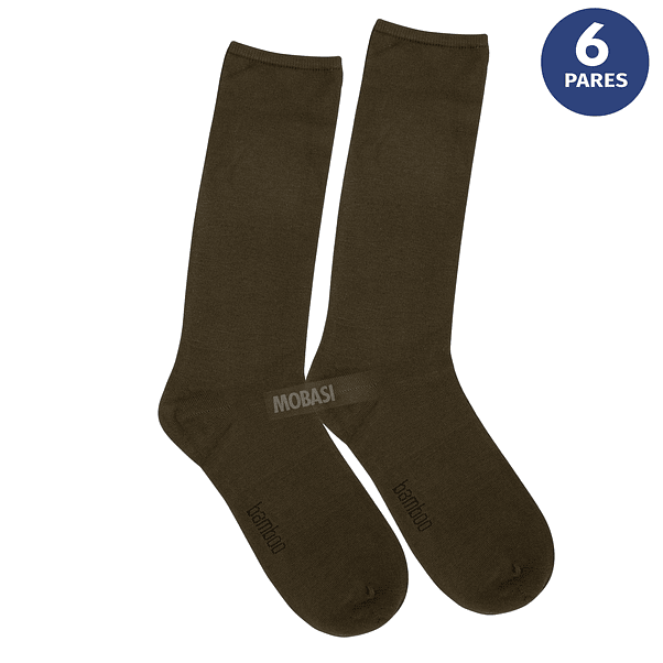 x6 Calcetín Bambú Uniformado Carabineros - Sin costura 3