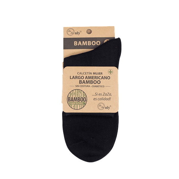 x12 Calcetín Largo americano Bambú - Sin costura 3