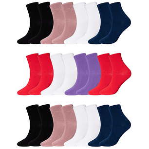 x12 Calcetín Largo americano Bambú - Sin costura