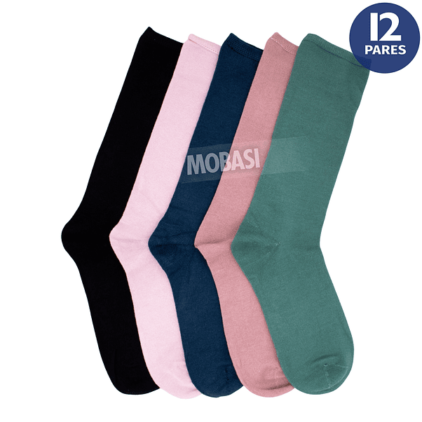 x12 Calcetines Largos de Bambú - Sin costura 2