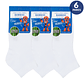 x6 Calcetines Tobilleras Bambú Niños UNICOLOR - Sin costura - Miniatura 4