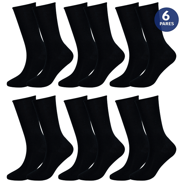 x6 Calcetines Largos de Bambú - Sin costura 3