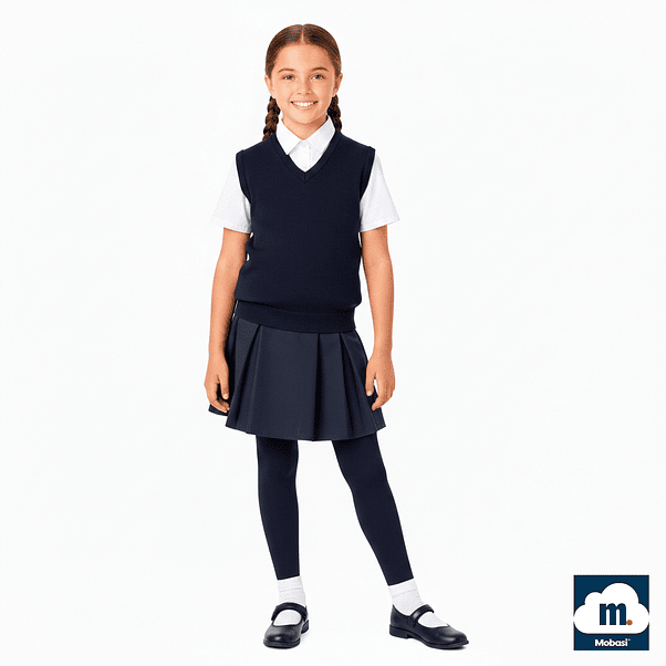 Panty Escolar Bambú Ballerinas Gruesas Colegio Sin Costura 2