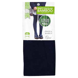 Panty Escolar Bambú Ballerinas Gruesas Colegio Sin Costura