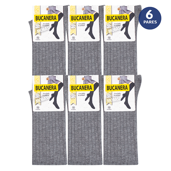 X6 Bucanera Escolar Medias Calceta Extra Larga Sobre Rodilla 2