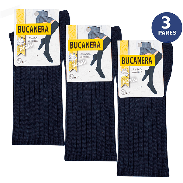 X3 Bucanera Escolar Medias Calceta Extra Larga Sobre Rodilla 2