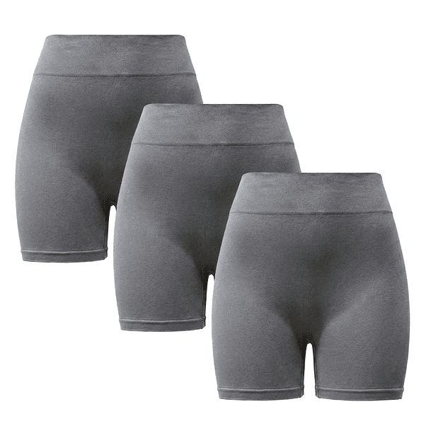 X3 Calzas Cortas Algodón Escolar Juvenil - Sin costura 1