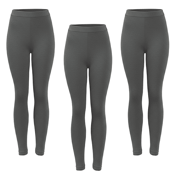 x3 Calzas Largas Pantys Polar Colegio Juvenil Escolar 1