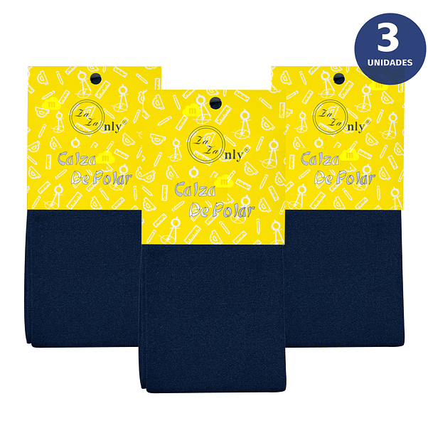 x3 Calzas Largas Pantys Polar Colegio Juvenil Escolar 4