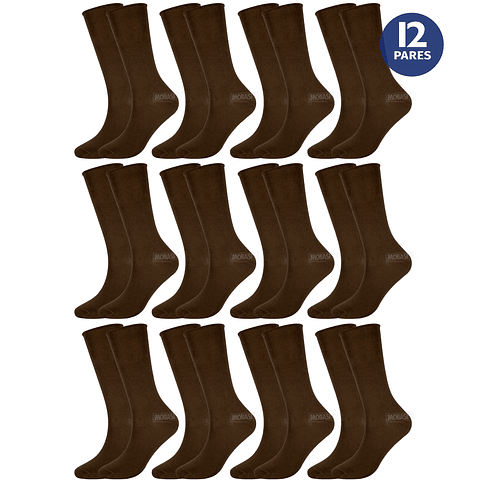 Pack x12 Pares Calcetín Bambú Sin Costura - Antitranspirante - Carabineros Uniformados