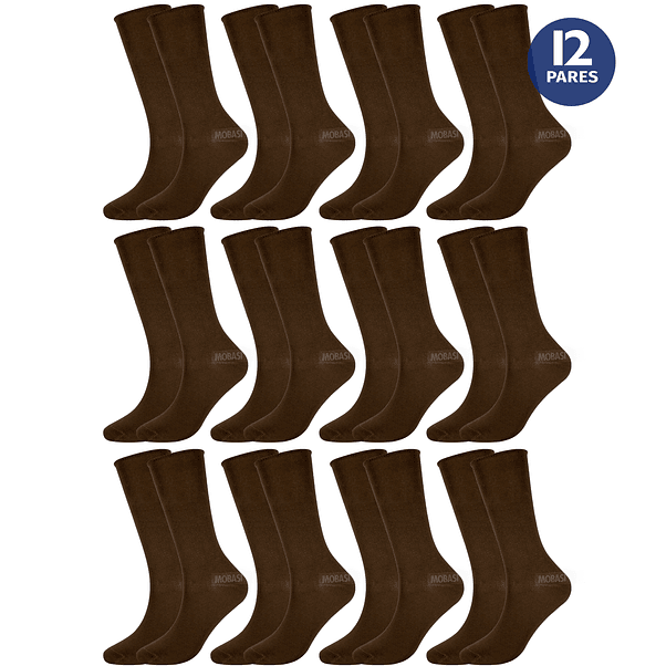 x12 Calcetín Bambú Uniformado Carabineros - Sin costura 1