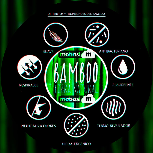 x6 Pares Calcetín Bambú Largo americano - Sin costura 2