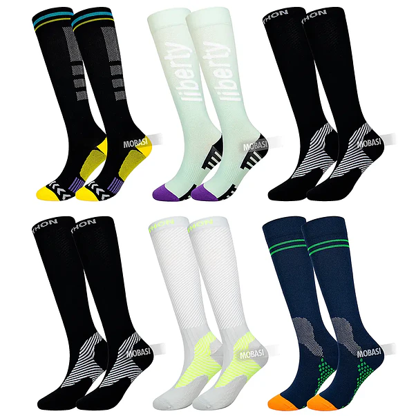 X3 Calcetínes Compresión Graduada Stándar Deportivos - Sin costura 2