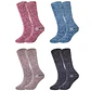 Pack X4 Pares Calcetín Mujer Ultra Térmicos Chiporro Invierno - Miniatura 1