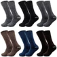 Pack X6 Pares Calcetín Lana Hombre Grueso Térmico Trekking Invierno - Miniatura 1