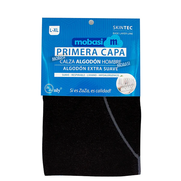 Calza Pantalón Primera Capa Skintec Algodón Extra Suave Hombre 3