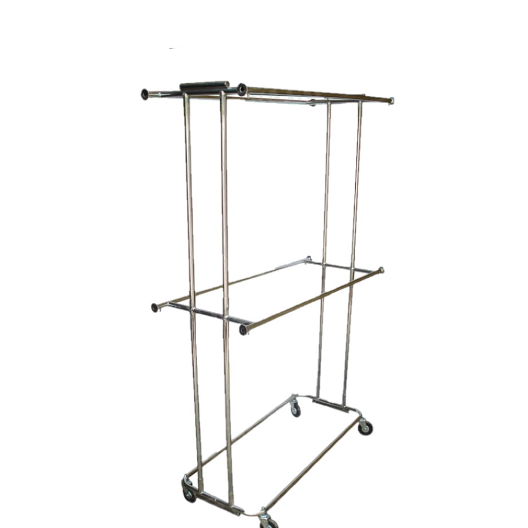 ME-08 RACK CUADRUPLE CROMADO 1