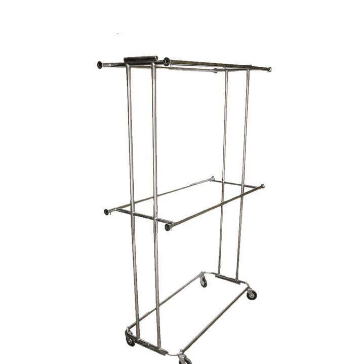 ME-08 RACK CUADRUPLE CROMADO 1