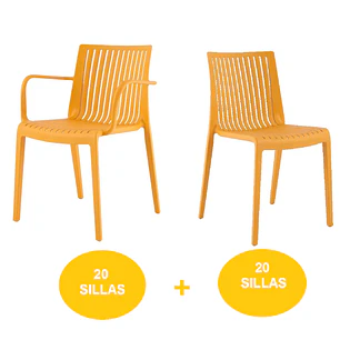 SET 40 SILLAS MV358 MV359