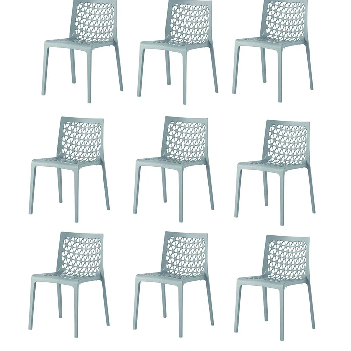 SET 9 SILLAS MV-11 azul 1