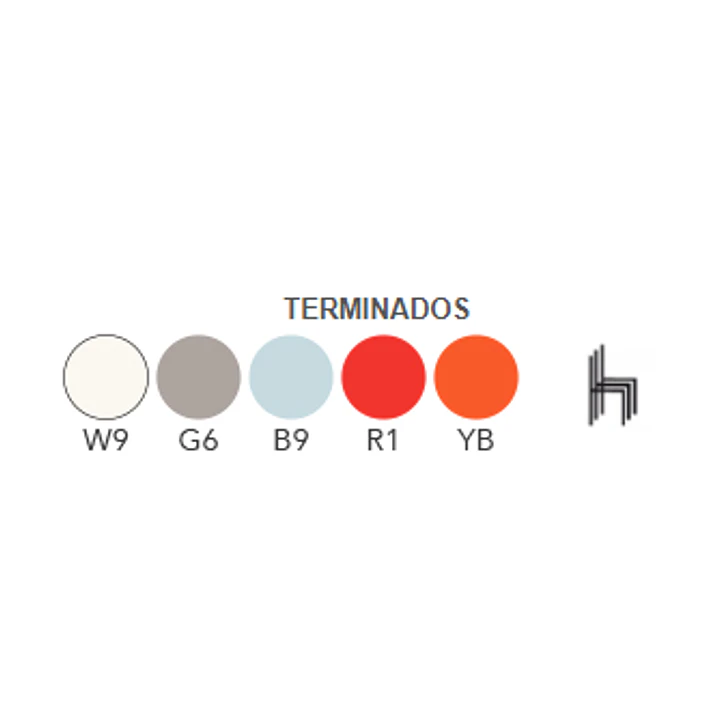 SET 8 SILLAS MV-11 2