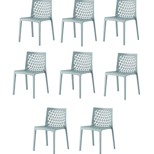 SET 8 SILLAS MV-11