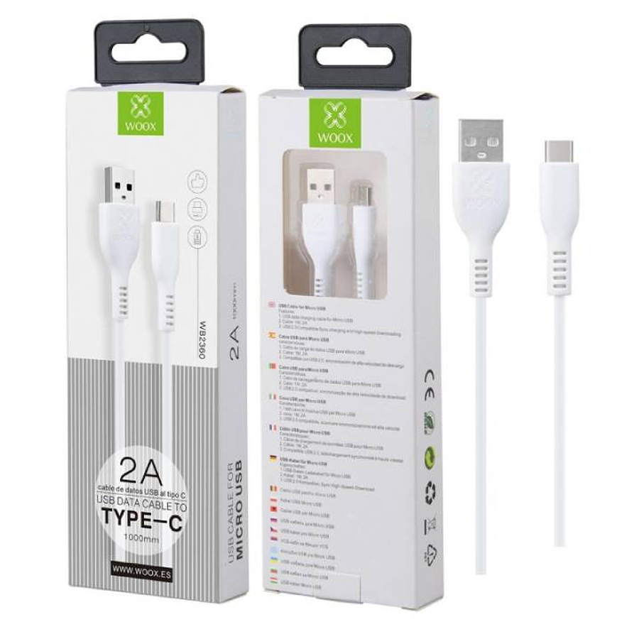 Cable Tipo C Blanco
