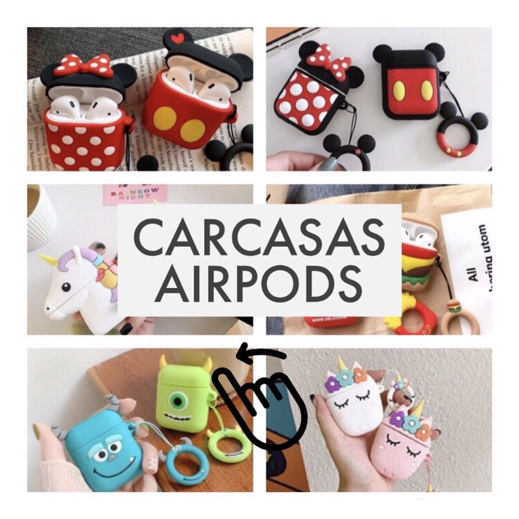Carcasas AirPods 1/2 Figuras