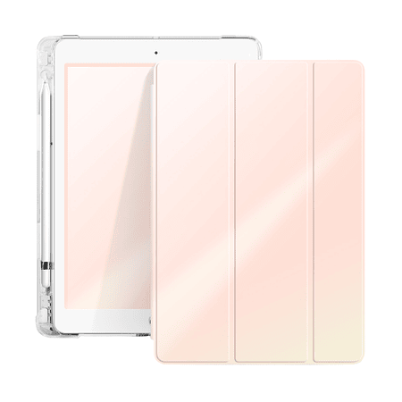 iPad 10,2" (7º / 8º / 9° generación) - Funda con Ranura Apple Pencil | Faded Pink