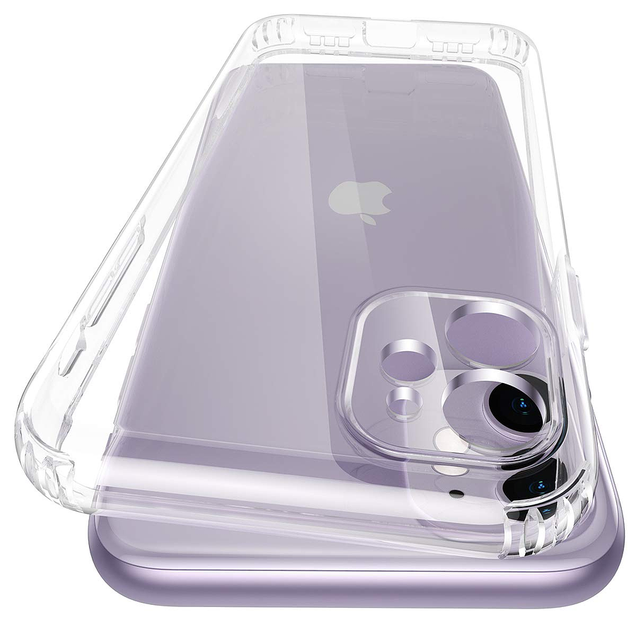 Carcasa iPhone 11 Transparente - Camara Cubierta