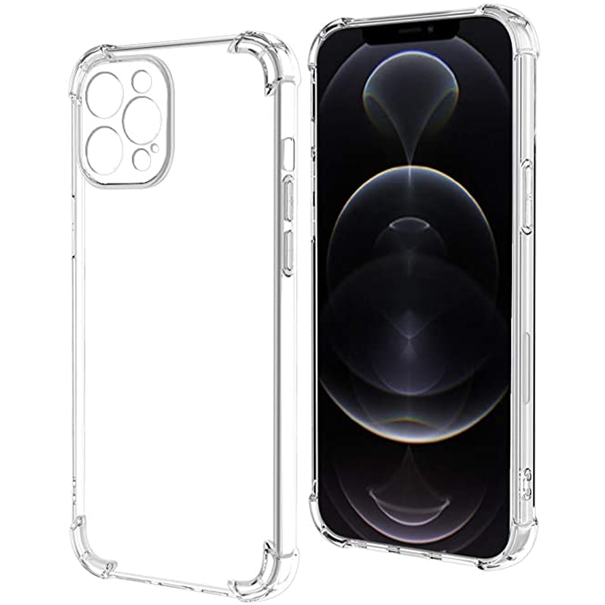Carcasa color transparente iPhone 12 - 12 Pro