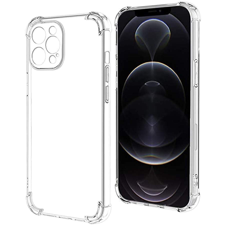Carcasa iPhone 12 Pro (6.1) - Transparente Camara Cubierta